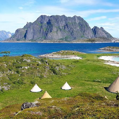 Lofoten Beach Glamping Skrova Exterior foto