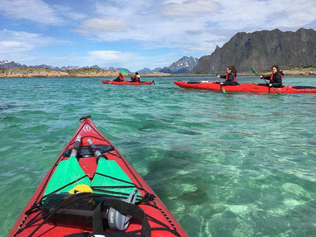 Lofoten Beach Glamping Skrova Exterior foto